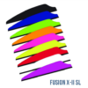 Q2i Fusion X-II SL Vanes Black 1.75 in. 100 pk.