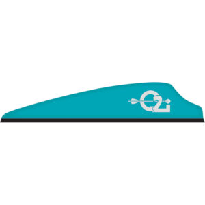 Q2i Fusion X-II Vanes Teal 2.5 in. 100 pk.