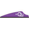 Q2i Fusion X-II SL Vanes Violet 1.75 in. 100 pk.