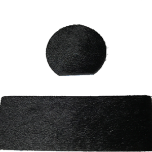 Cir-Cut Traditional Rest Kit Black Calf Hair 2 pc.