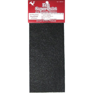 Cir-Cut Felt Silencing Material Black 3×7 in. 1 pk.