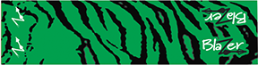 Bohning Arrow Wraps Green Tiger 7 in. Standard 13 pk.