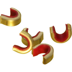 Saunders Brass Nok Set Red 16-18 Strand 1000 pk.