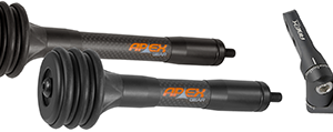 Apex End Game Stabilizer Kit Black 8 in./6 in. w/ Rear Mount