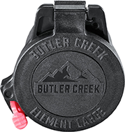 Butler Creek Element Scope Cap Black Objective 55-60mm