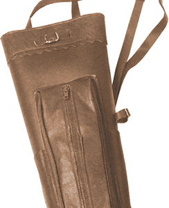 Wyandotte Leather Center Back Quiver Large RH/LH