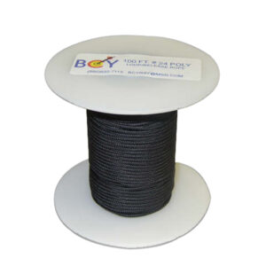 BCY 24 D-Loop Material Black 100 ft.