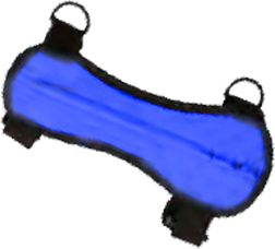 October Mountain Arm Guard Blue