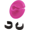 October Mountain String Love 2.0 Kisser Button Pink 1 pk.