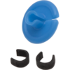 October Mountain String Love 2.0 Kisser Button Blue 1 pk.