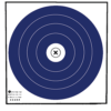 Maple Leaf Target Face NFAA Indoor Blue/White 40 cm. 100 pk.