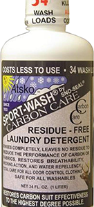 Atsko Sport-Wash Carbon Care Laundry Detergent 1 Liter