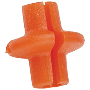 Pine Ridge Kisser Button Slotted Orange 1 pk.