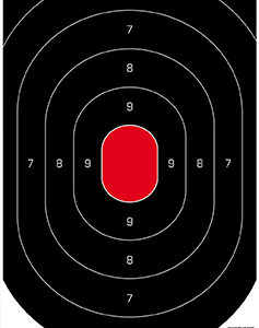 Birchwood Casey Dirty Bird Target Silhouette 12×18 in. 8 pk.