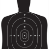 Birchwood Casey EZE-Scorer Target BC-27 Silhouette 12×18 in. 10 pk.