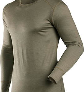 ColdPruf Classic Merino Crew Commando Medium