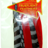 Trueflight Feather Combo Pack Barred/Red 5 in. LW Shield Cut