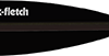 Flex Fletch FFP Shield Cut Vanes Black 3.6 in. 39 pk.