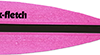 Flex Fletch FFP Shield Cut Vanes Pearl Pink 3.6 in. 39 pk.