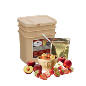 120 Serving Freeze Dried Fruit Bucket