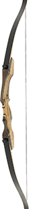 October Mountain Smoky Mountain Hunter Recurve Bow 62 in. 40 lbs. LH