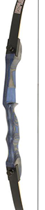 October Mountain Explorer CE Recurve Bow Blue 54 in. 20 lbs. RH