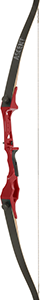 October Mountain Ascent Recurve Bow Red 58 in. 35 lbs. RH